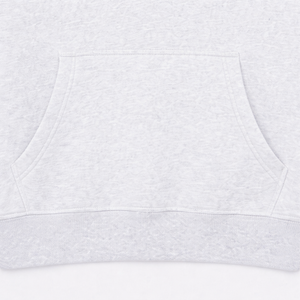 Heather White Hoodie