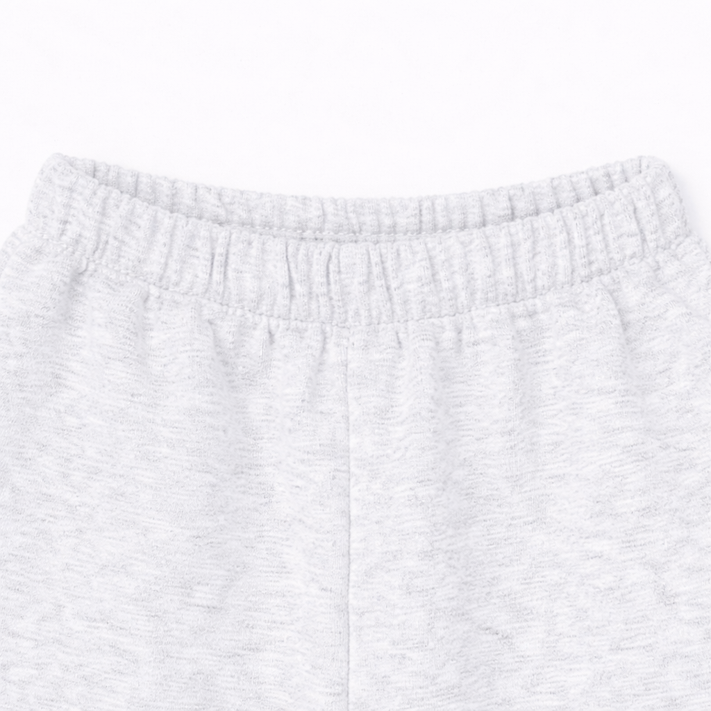 Heather White Sweatpants