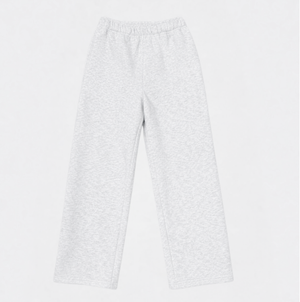 Heather White Sweatpants
